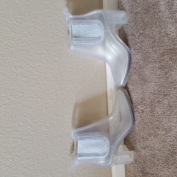 Jeffrey Campbell - Clear / Transparent Ankle Boot - US 8 - Picture 3 of 6